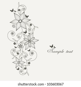 abstract floral background