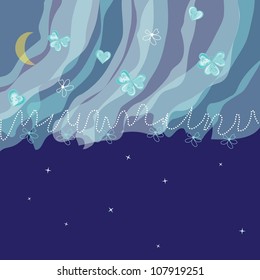 Abstract floral background.