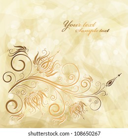 abstract floral background