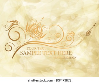 abstract floral background