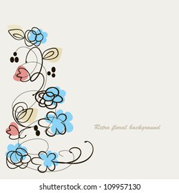 abstract floral background
