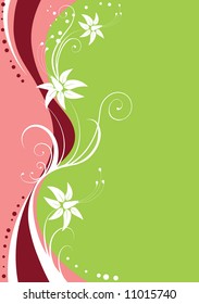 abstract floral background