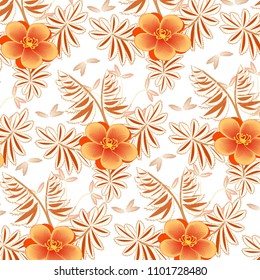 abstract floral background.
