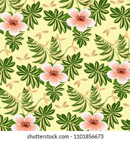  abstract floral background.
