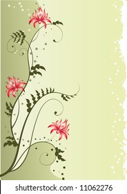 abstract floral background