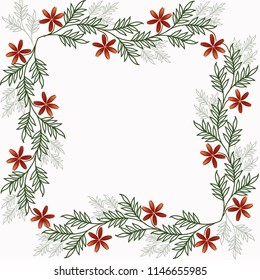  abstract floral background.
