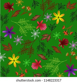  abstract floral background.
