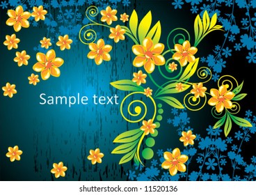 abstract floral background