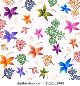  abstract floral background.
