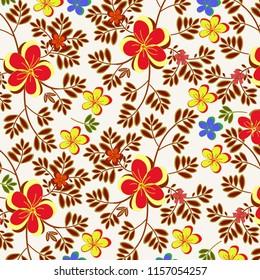abstract floral background.