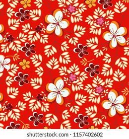 abstract floral background.