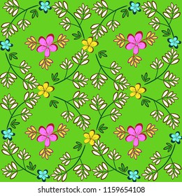  abstract floral background.
