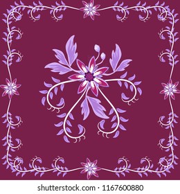 abstract floral background.