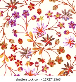  abstract floral background.