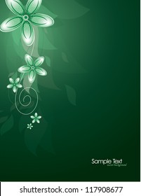 Abstract Floral Background.