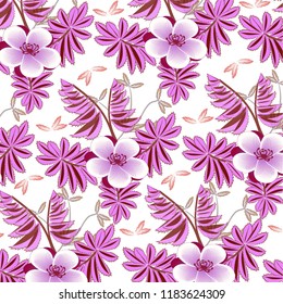  abstract floral background.