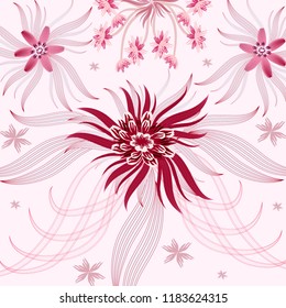  abstract floral background.