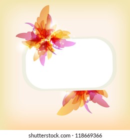 abstract floral background