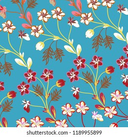  abstract floral background.