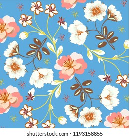  abstract floral background.