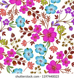 abstract floral background.