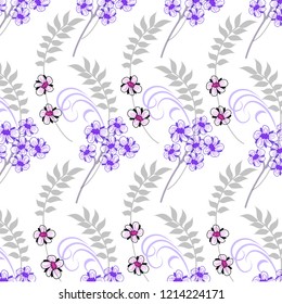 abstract floral background.