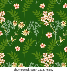  abstract floral background.
