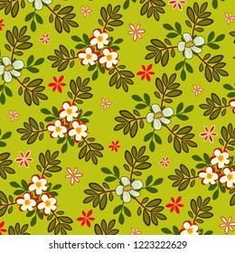  abstract floral background.