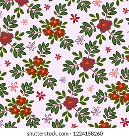  abstract floral background.