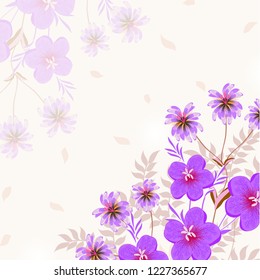 abstract floral background.