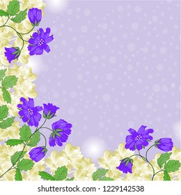  abstract floral background.

