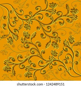  abstract floral background.