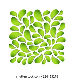 Abstract floral background
