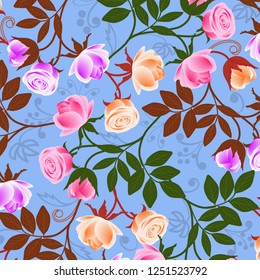 abstract floral background.
