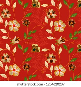 abstract floral background.
