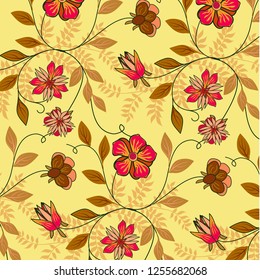  abstract floral background.
