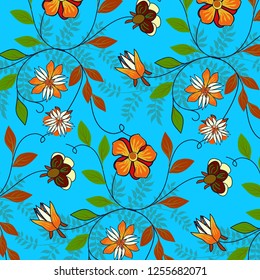  abstract floral background.
