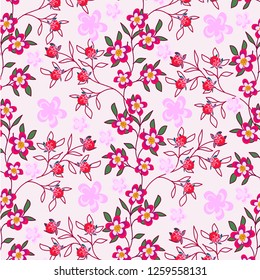 abstract floral background.