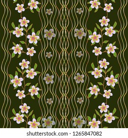 abstract floral background.
