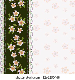 abstract floral background.
