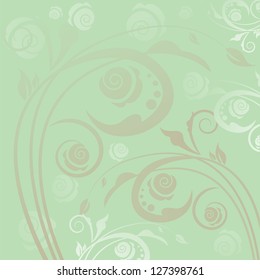 Abstract floral background