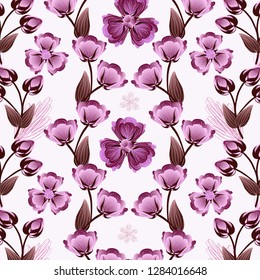  abstract floral background.
