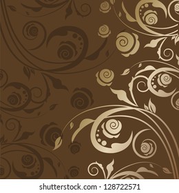 Abstract floral background