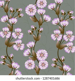  abstract floral background.