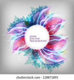 abstract floral background