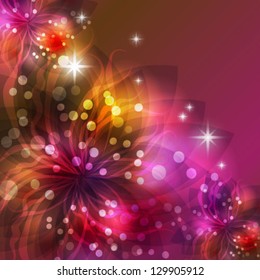 abstract floral background