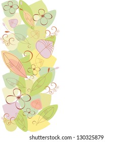 Abstract floral background