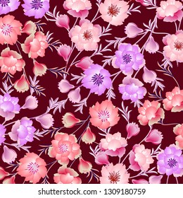  abstract floral background.
