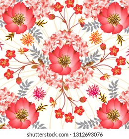 abstract floral background.
