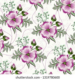 abstract floral background.